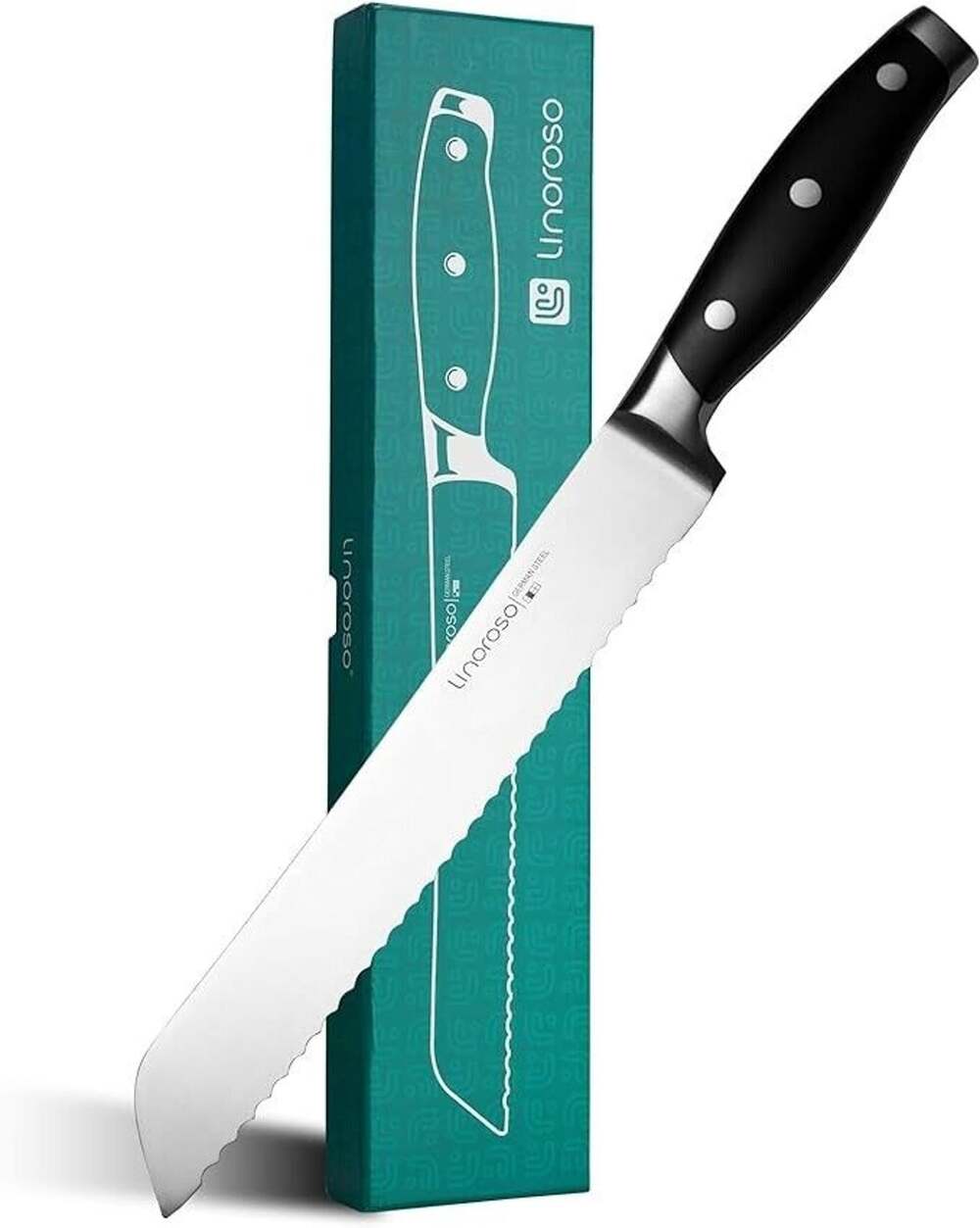 Linoroso 8 in serrated bread knife